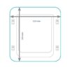 Kattedør Sureflap for Chip 14.2x12 Cm Kattedør Sureflap for Chip 14.2x12 Cm
