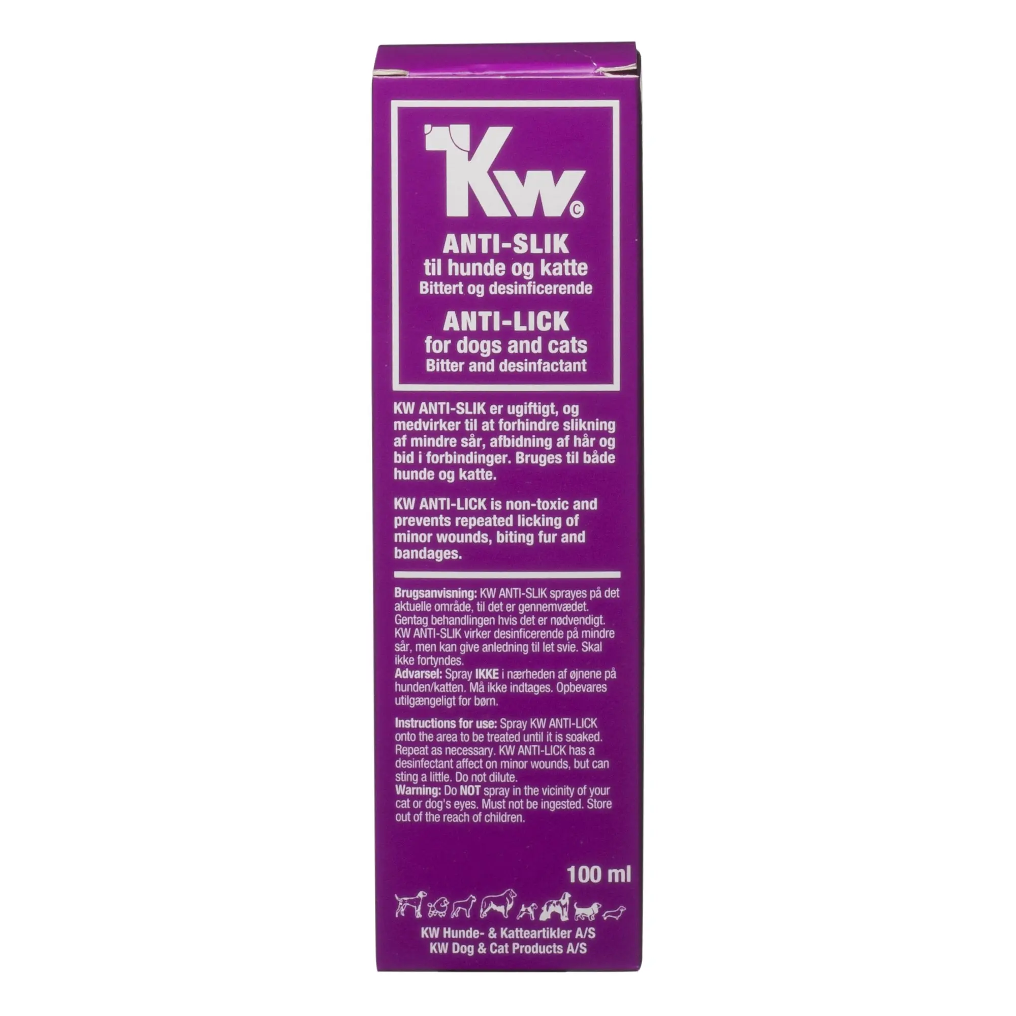 Kw Anti slikk 100ml Kw Anti slikk 100ml