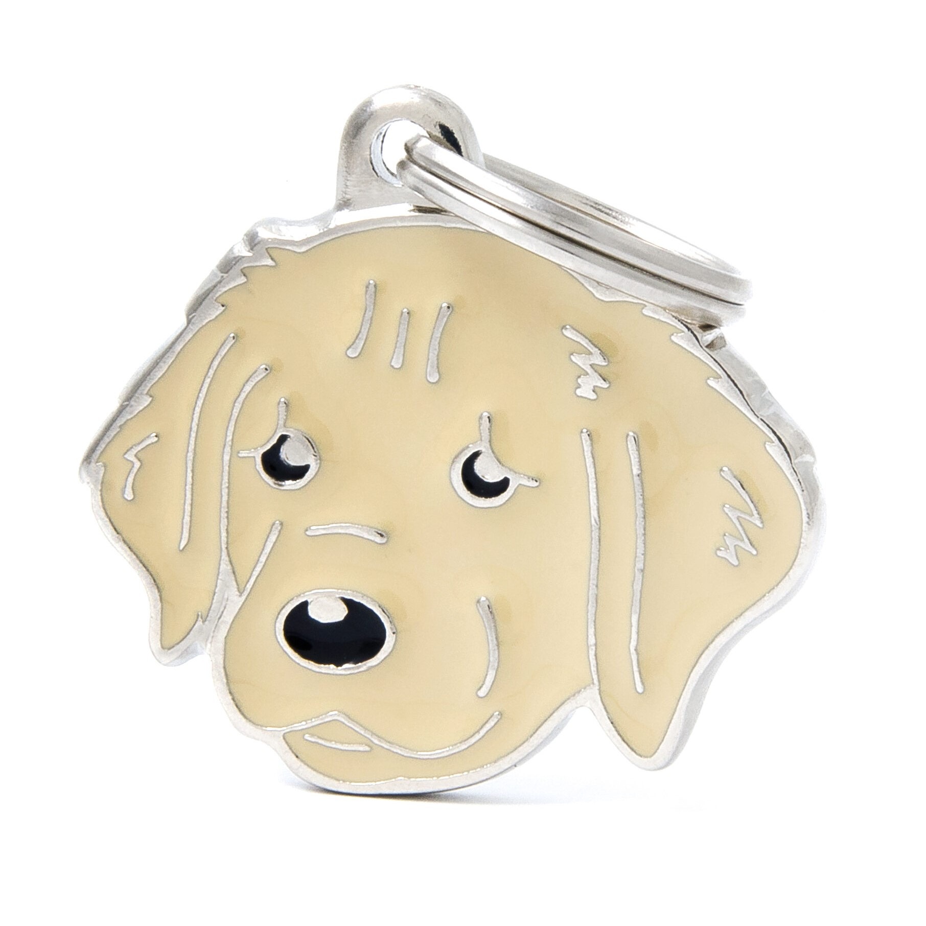 MyFamily Golden Retriever IDtag
