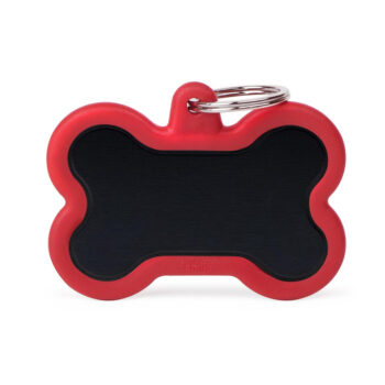 MyFamily Hushtag Collection ID Tag-Aluminium med plast kant