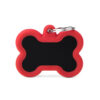 MyFamily Hushtag Collection ID Tag-Aluminium med plast kant