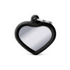 MyFamily Hushtag Hjerte ID Tag-Aluminium med plast kant MyFamily Hushtag Hjerte ID Tag-Aluminium med plast kant