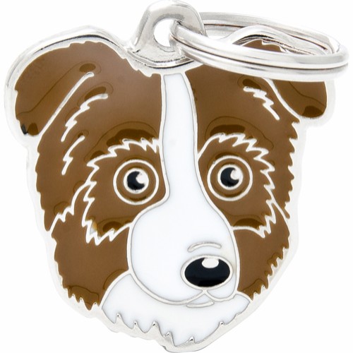 Myfamily Australian shepherd IDtag