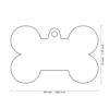 Myfamily Basic Bein ID tag aluminium Myfamily Basic Bein ID tag aluminium