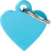 Myfamily Basic Hjerte ID tag aluminium Myfamily Basic Hjerte ID tag aluminium