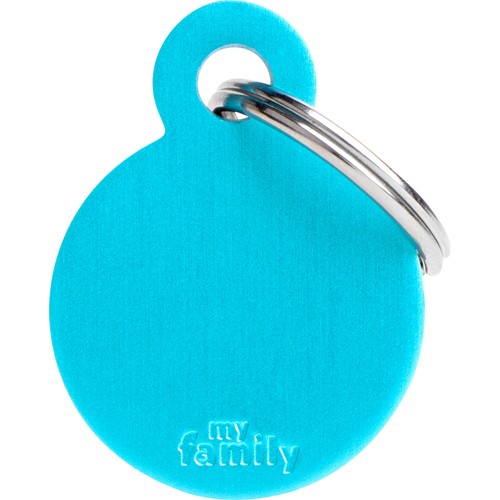 Myfamily Basic Sirkel ID tag aluminium