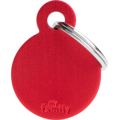 Myfamily Basic Sirkel ID tag aluminium