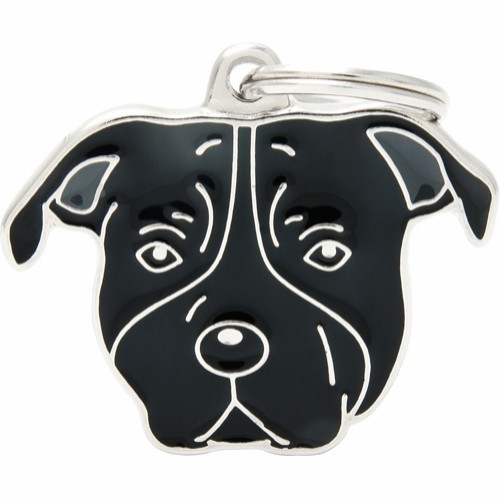 Myfamily Staffordshire Bull terrier IDtag