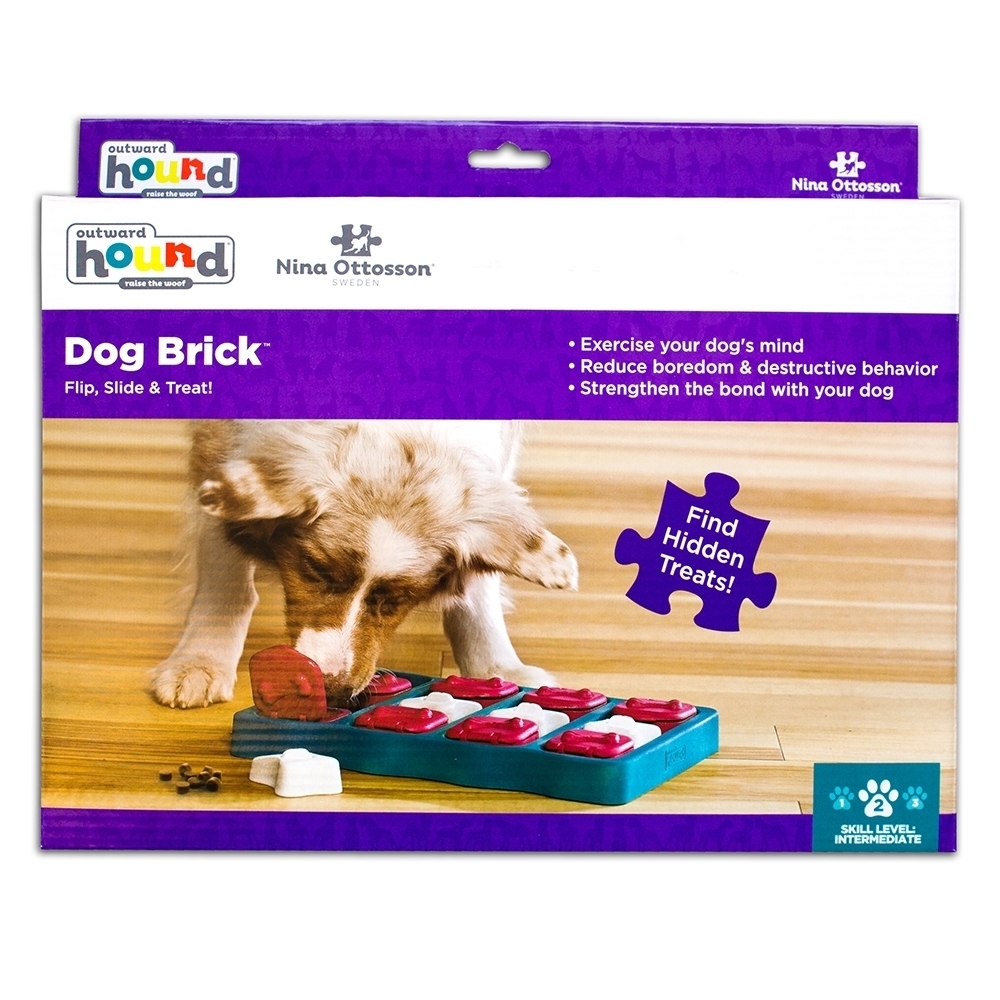 Nina Ottosson Dog Brick Aktivitetsleke Nina Ottosson Dog Brick Aktivitetsleke