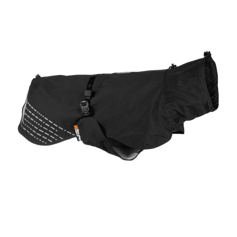Non-Stop Dogwear Fjord Raincoat Regndekken Svart Non-Stop Dogwear Fjord Raincoat Regndekken Svart