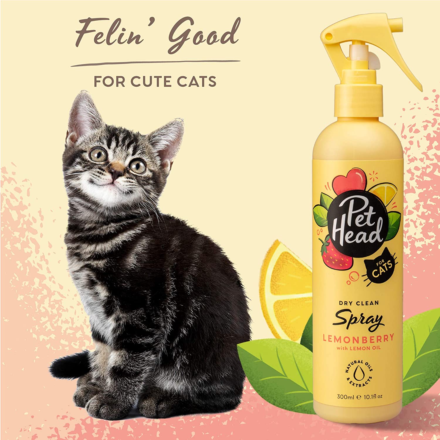 Pet Head Dry Clean Spray Lemonberry Pet Head Dry Clean Spray Lemonberry