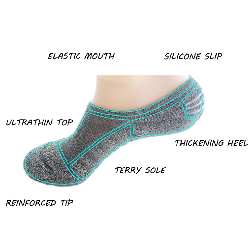 Sport Ankelsokk Terry Sole