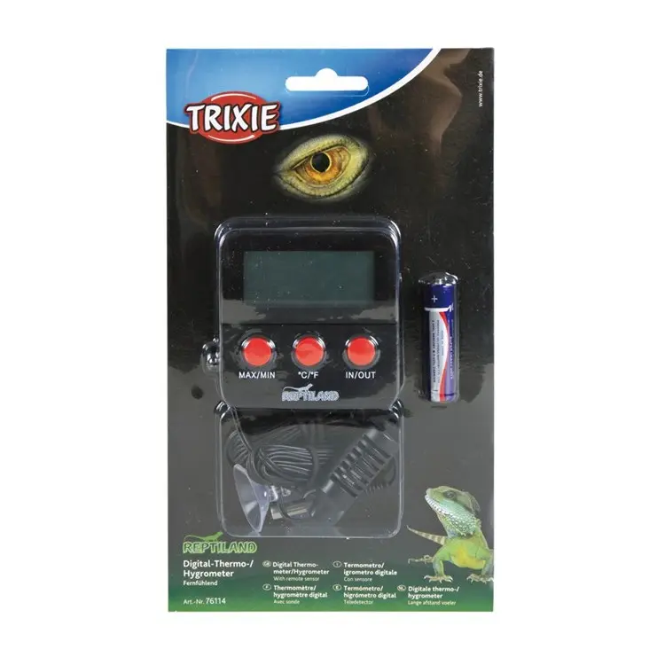Termometer-Hygrometer digitalt med fjernstyrt sensor