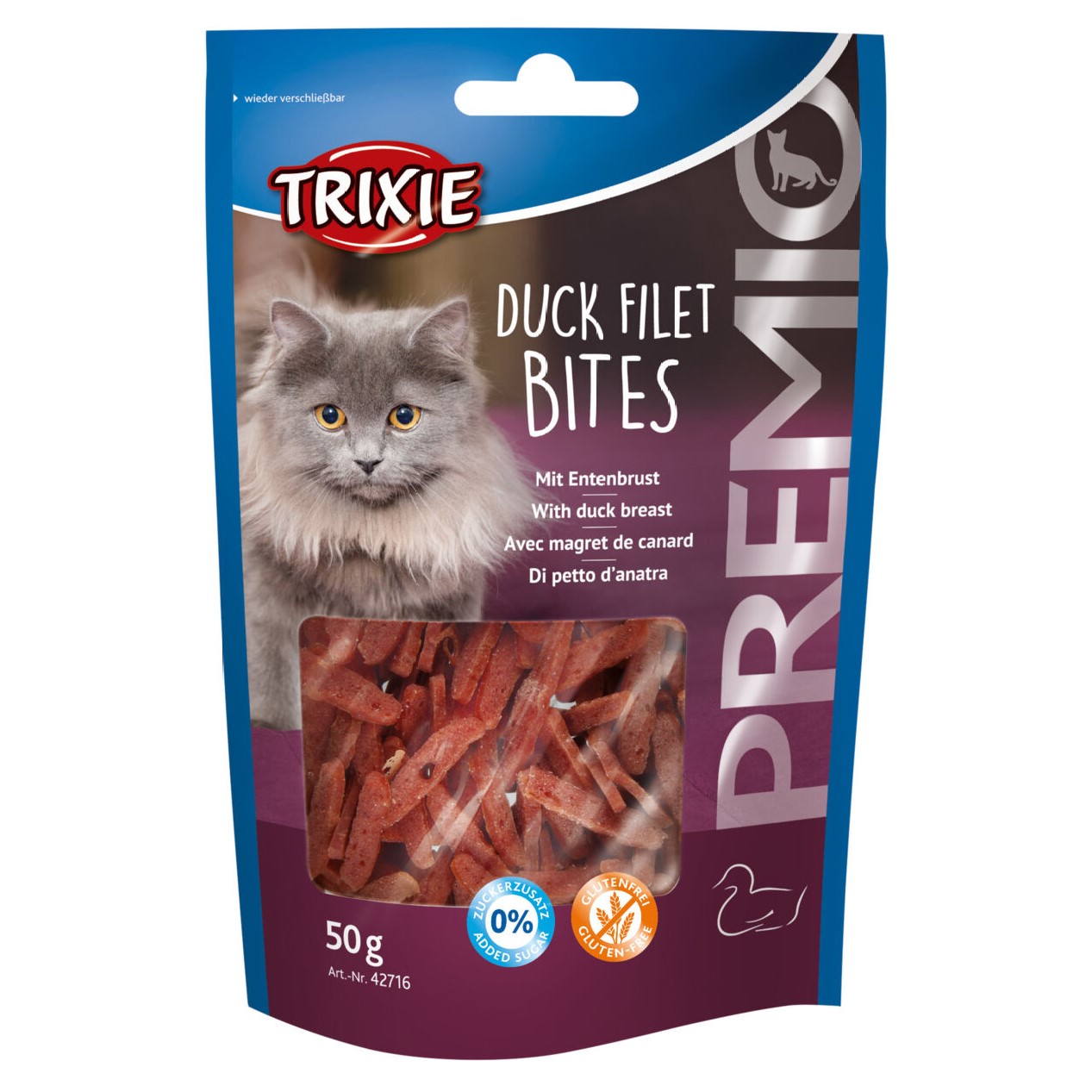 Trixie Premio Duck Filet Bites Kattesnacks