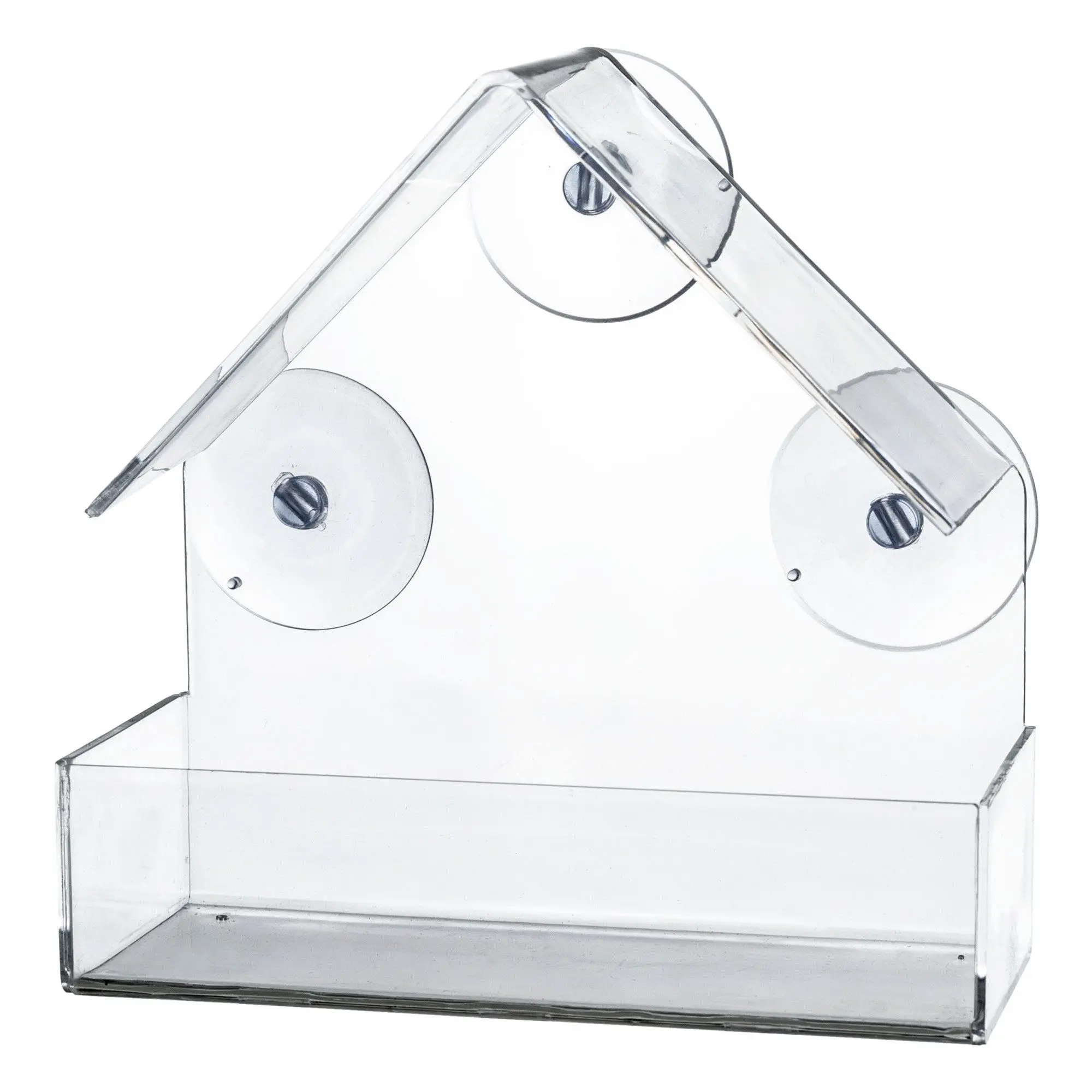 Utefuglautomat til vindusrute m/sugekopper 225ml 15x15x6cm