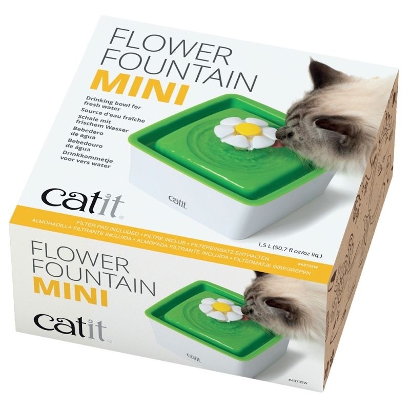 Vannfontene Catit Flower Mini 1.5L Vannfontene Catit Flower Mini 1.5L