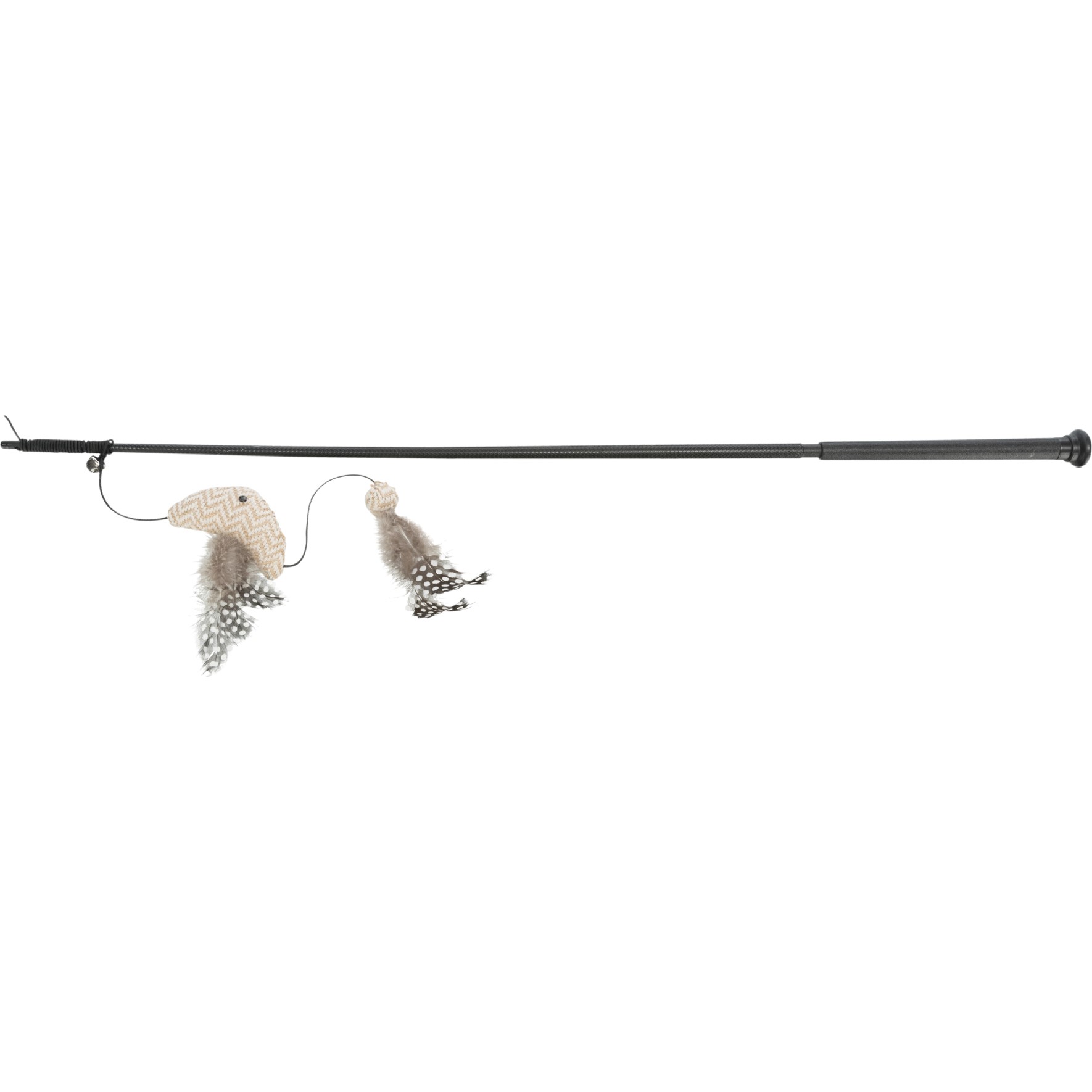 Viftepinne XXL med fisk og fjær Viftepinne XXL med fisk og fjær