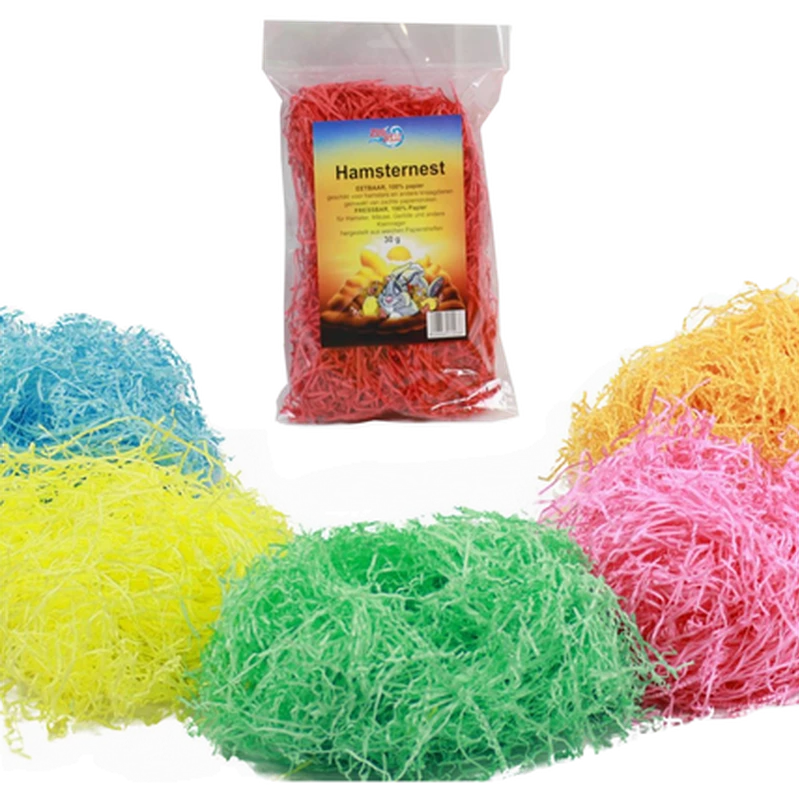 ZooBest Papirstrimler ass farger 30g ZooBest Papirstrimler ass farger 30g