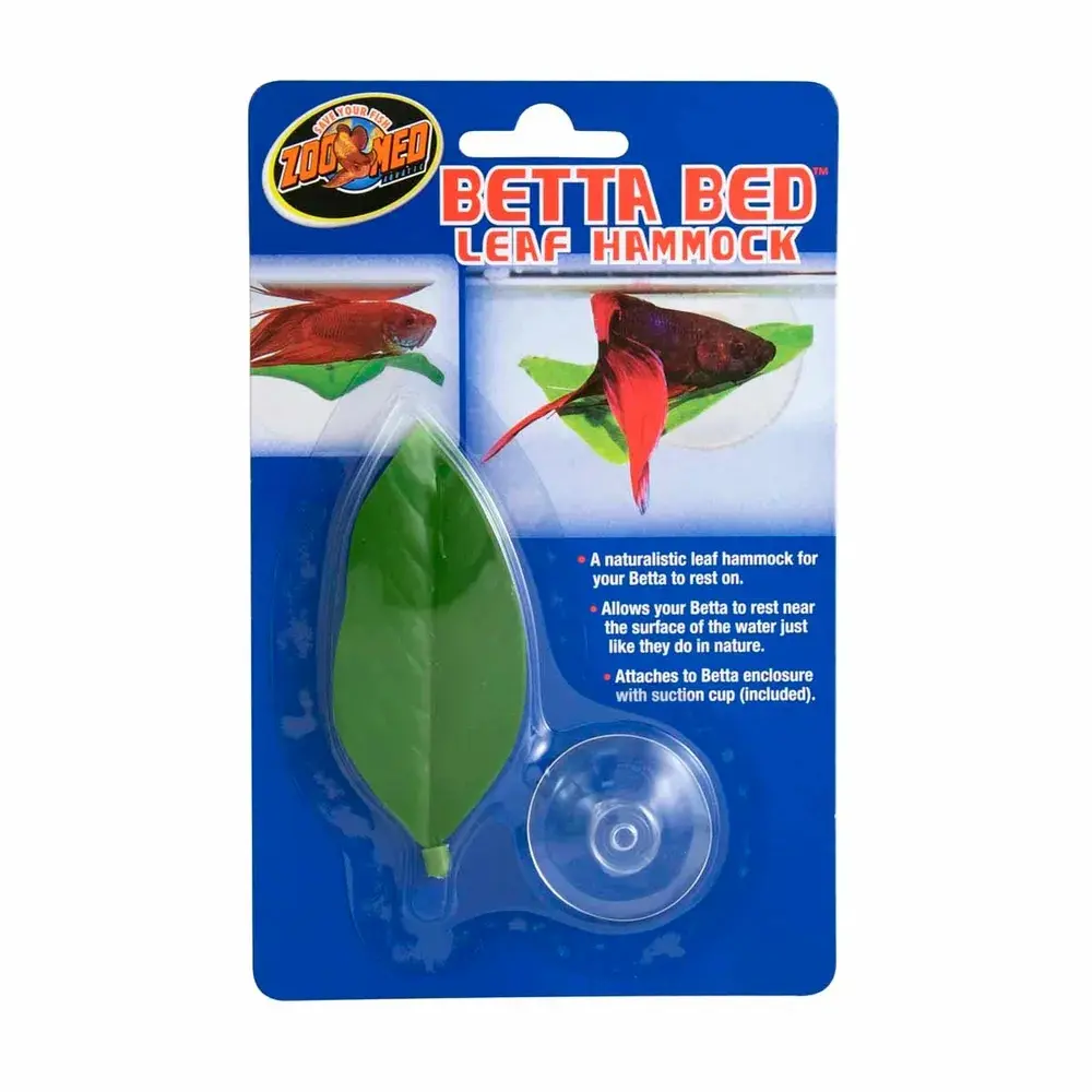 Zoo Med Betta Bed Leaf Hammock Zoo Med Betta Bed Leaf Hammock