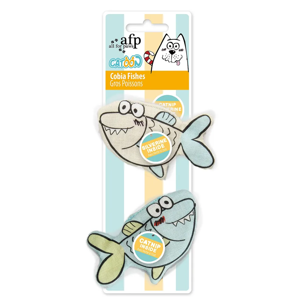Afp Catoon Kattelek med Kattemynte og Silvervine, 2-pk Afp Catoon Kattelek med Kattemynte og Silvervine, 2-pk
