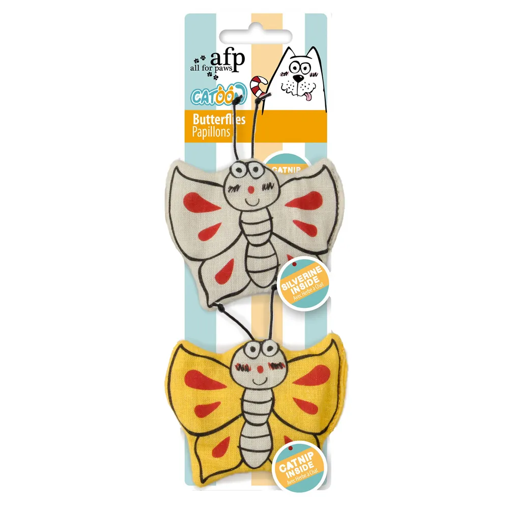 Afp Catoon Kattelek med Kattemynte og Silvervine, 2-pk Afp Catoon Kattelek med Kattemynte og Silvervine, 2-pk