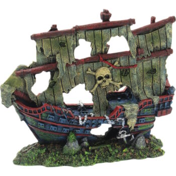 Akvariedokor Skipsvrak 20x7.7x17 cm