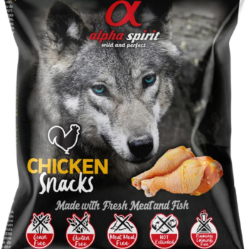 AlphaSpirit kylling hundesnacks 50g