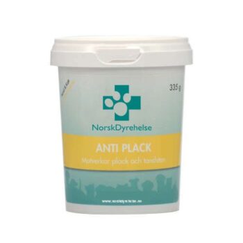 Norsk Dyrehelse Anti Plakk Kosttilskudd Hund og Katt 335g