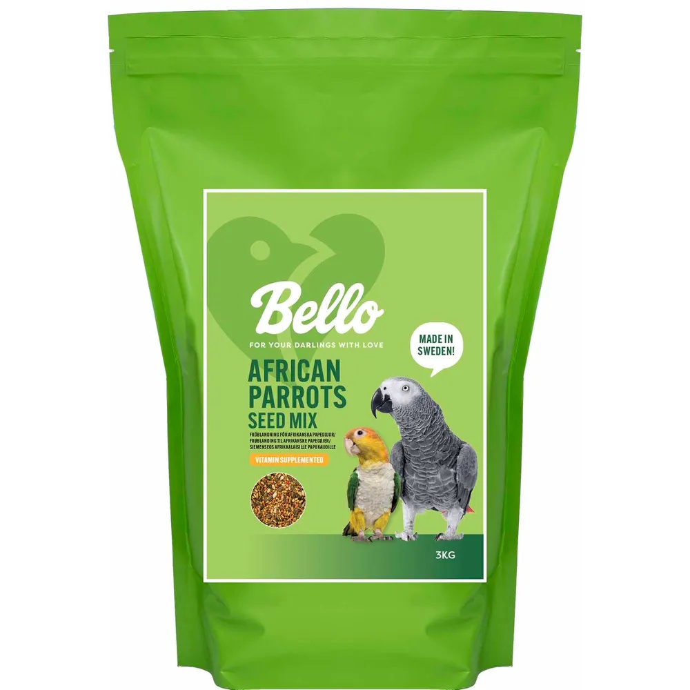 Bello Afrikansk Papegøye Frøblanding