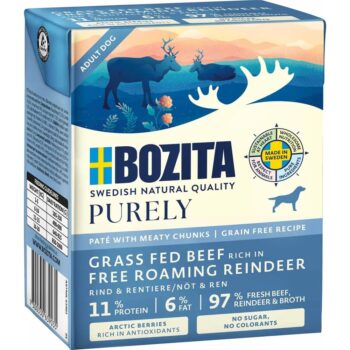 Bozita Purely Pate Reindeer 6 x 370g