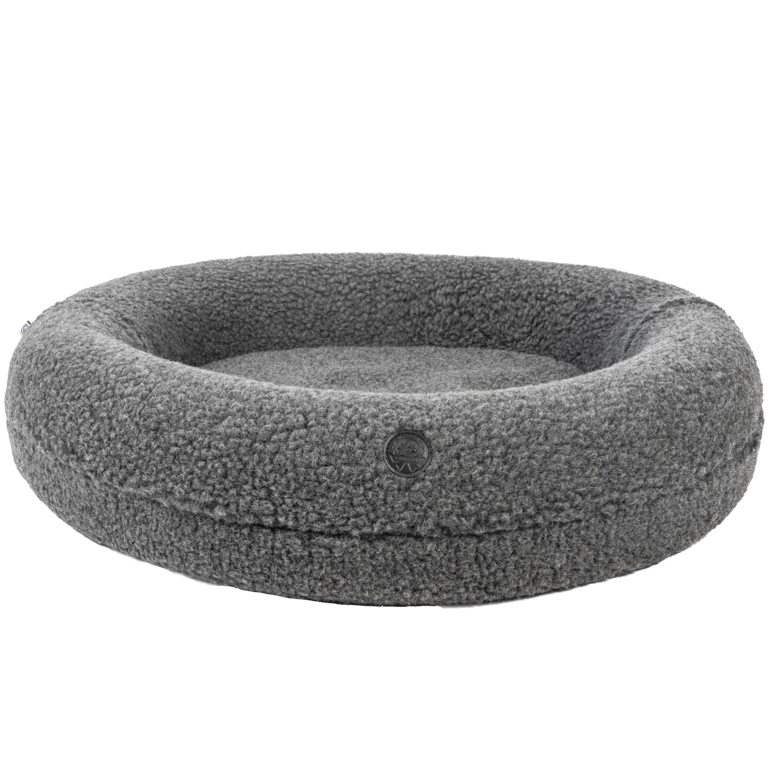 Canelana rund hundeseng i 100% ull