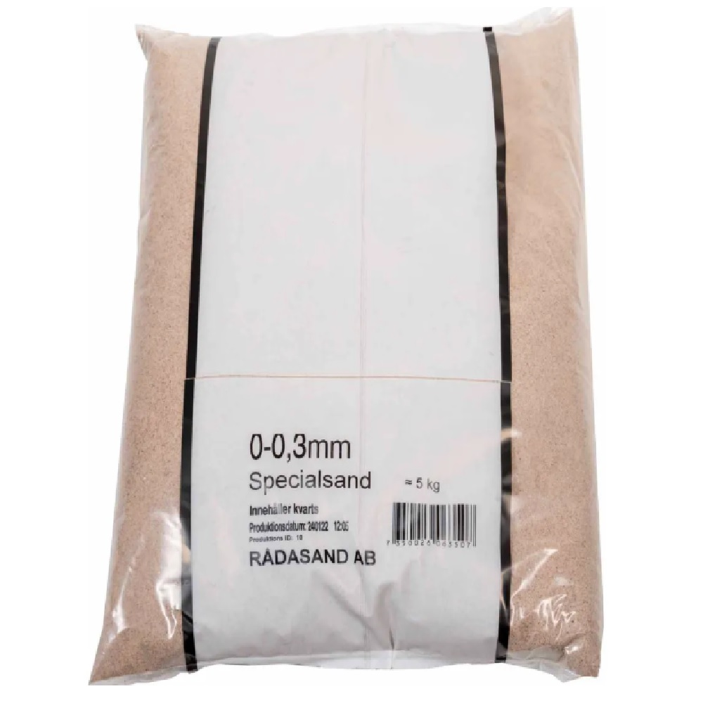 Chinchillasand 5kg Råda 0-0.3mm