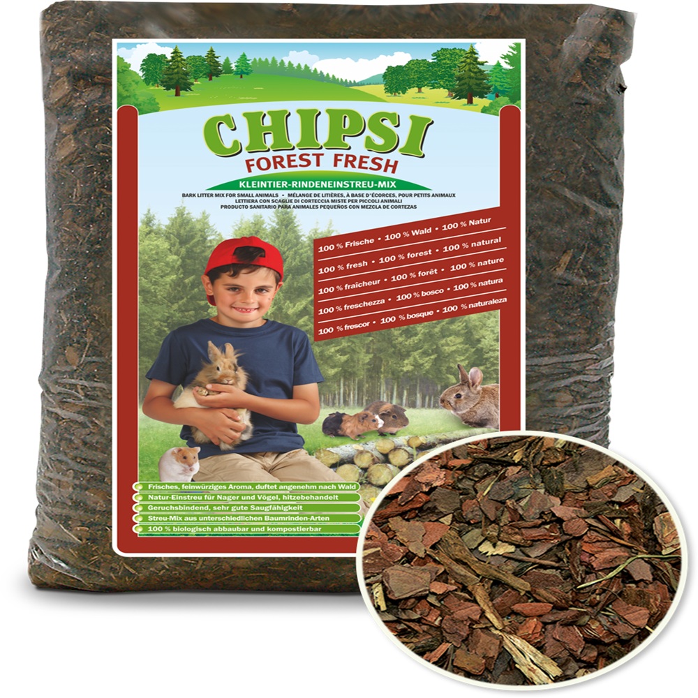 Chipsi Forest Fresh Bark 20L 3.5kg Chipsi Forest Fresh Bark 20L 3.5kg