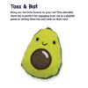 Petstages Lil-Avocato Dental Health Cat Chew leke Petstages Lil-Avocato Dental Health Cat Chew leke