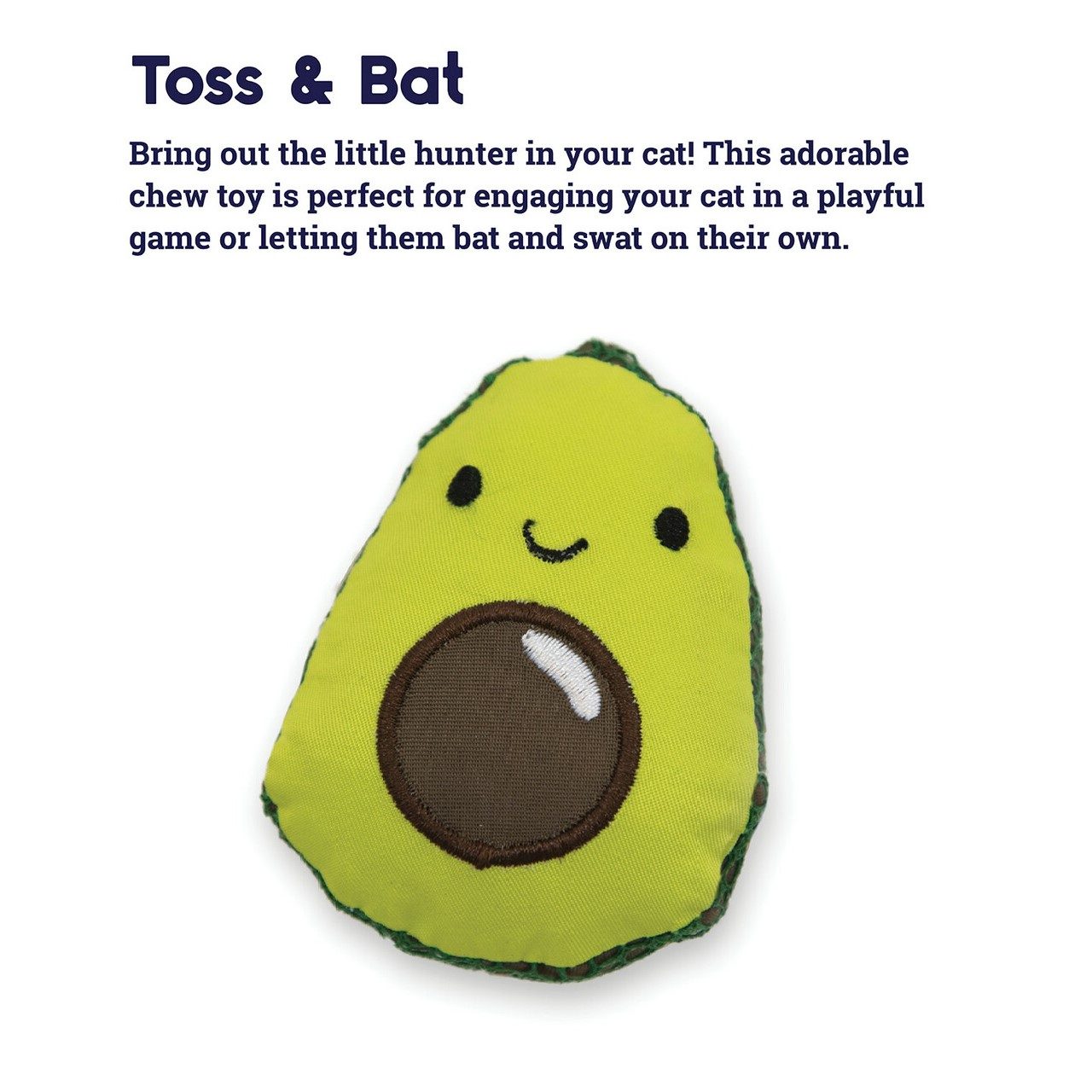 Petstages Lil-Avocato Dental Health Cat Chew leke