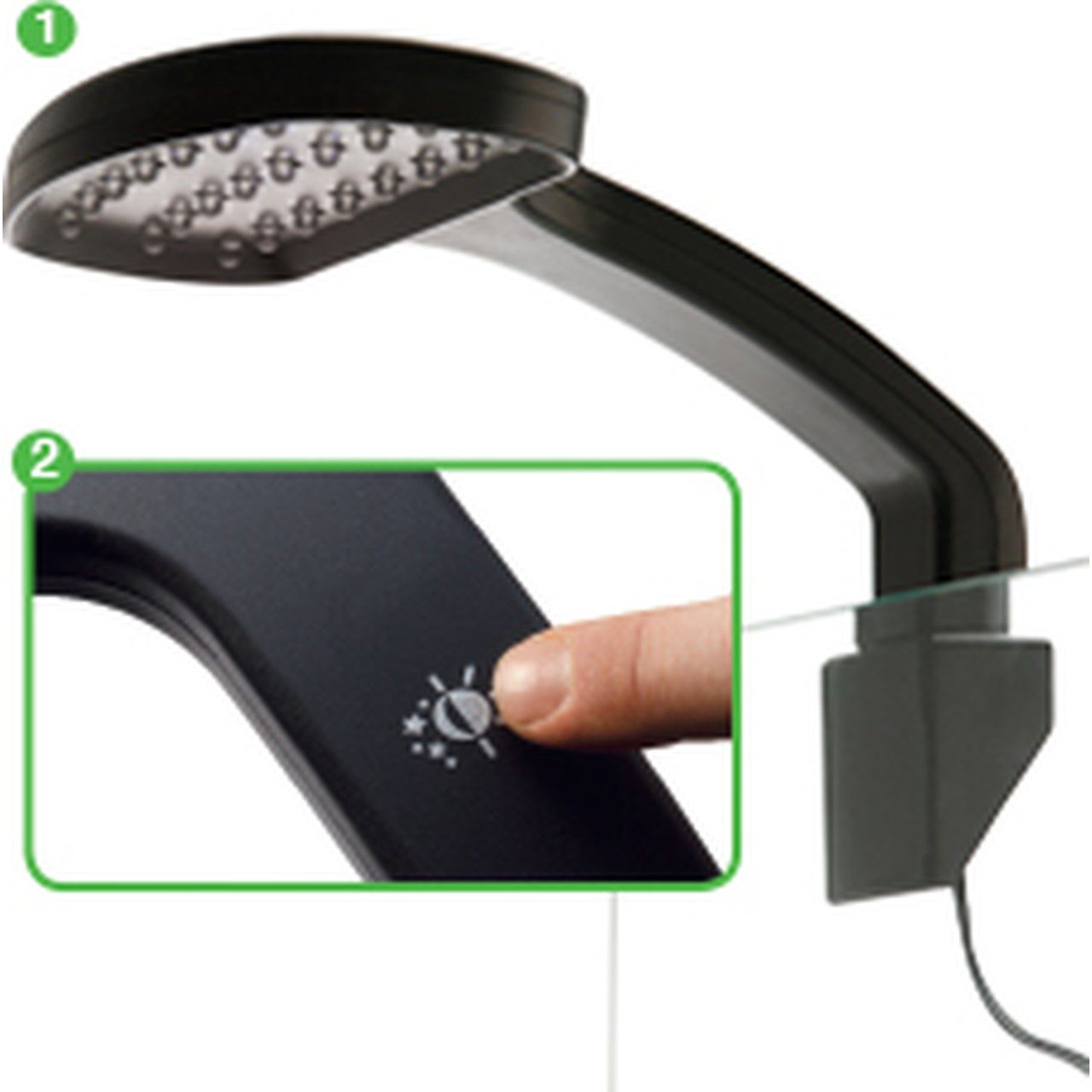 Exo Terra Dag - Natt LED 3W 22 Vita-2 blå LED