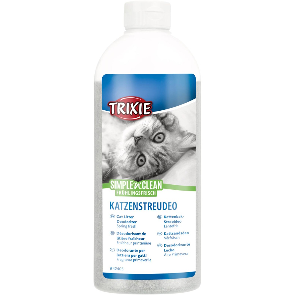 Deo til kattetoalett med Spring Fresh