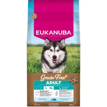 Eukanuba Adult Large and Extra Large Breed Grainfree Havfisk
