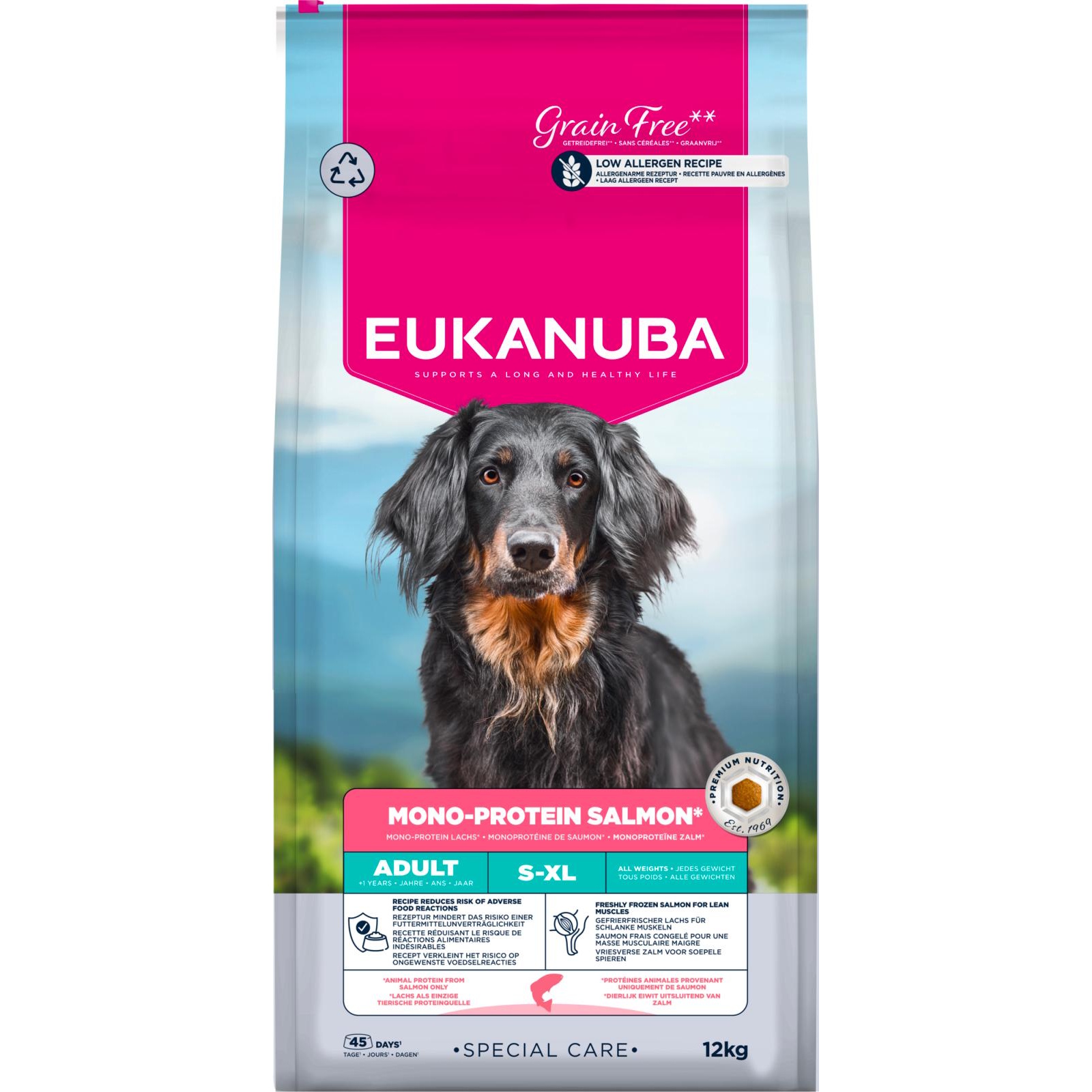 Eukanuba Special Care Adult All Breeds Mono-Protein Laks Eukanuba Special Care Adult All Breeds Mono-Protein Laks