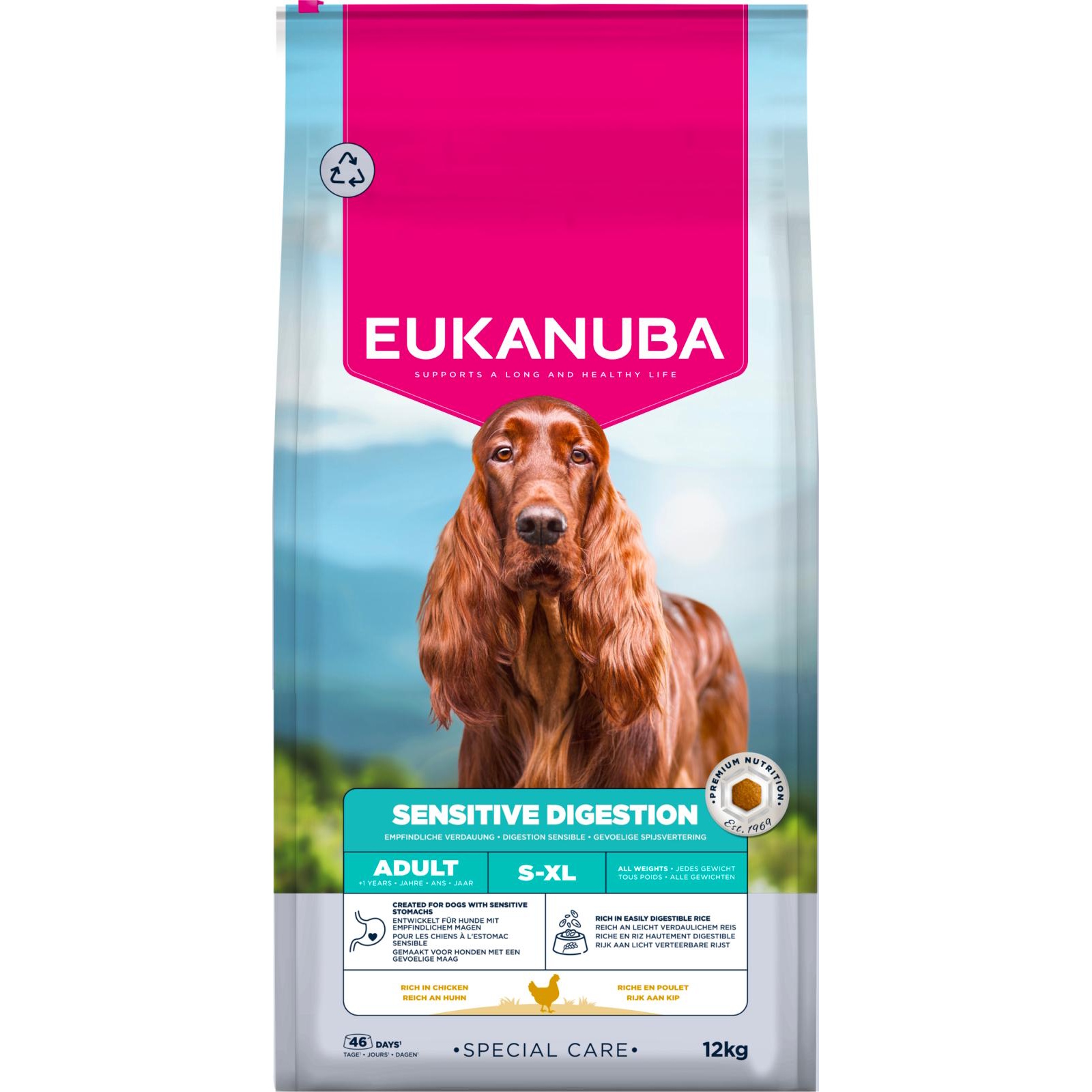 Eukanuba Special Care Adult All Breeds Sensitive Digestion Eukanuba Special Care Adult All Breeds Sensitive Digestion