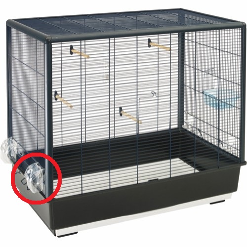 Savic matskål med lokk