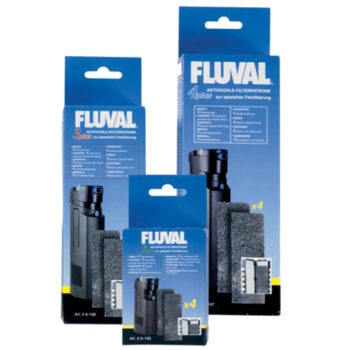 Filterplater Fluval 2 Plus 4st Aktivt Kull