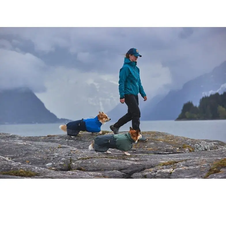 Non-Stop Dogwear Fjord Raincoat Regndekken Svart Non-Stop Dogwear Fjord Raincoat Regndekken Svart