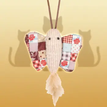 Flamingo Vinta Butterfly — Katteleketøy med catnip
