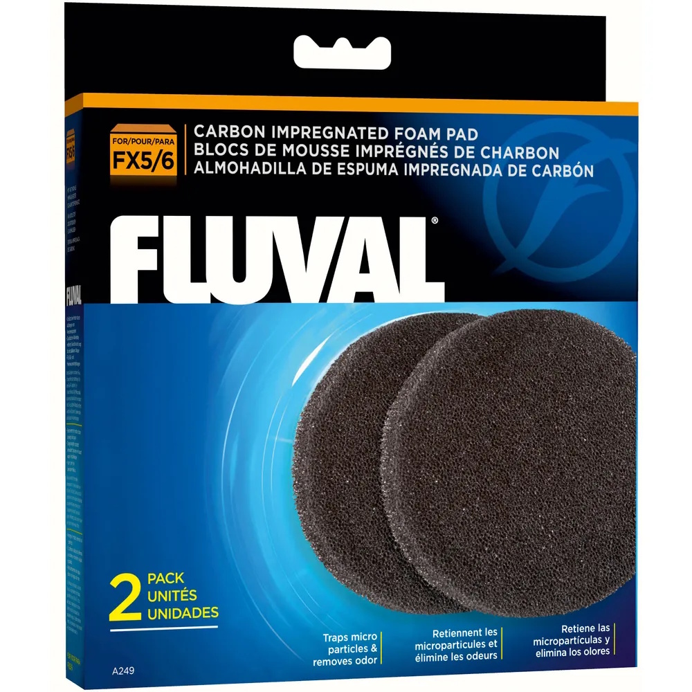 Fluval Filtermatte Aktivt Kull Fluval Fx2/fx4/fx5/fx6 A249