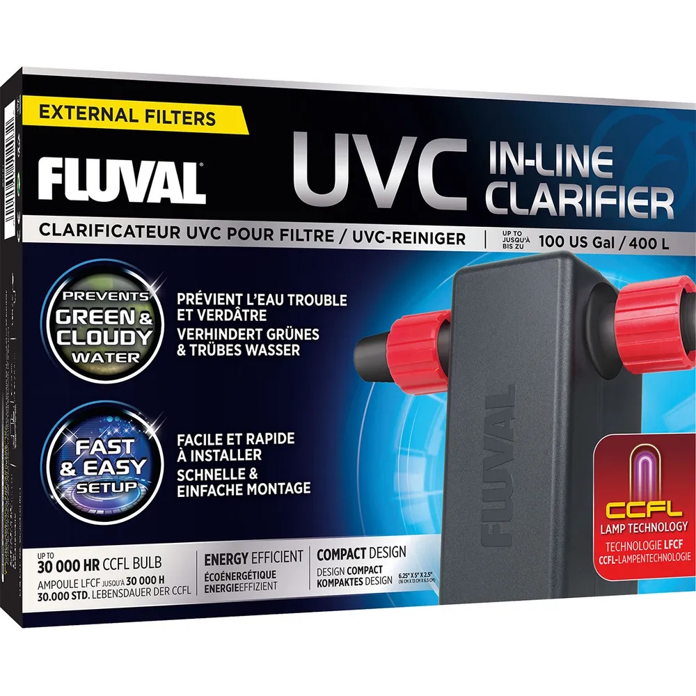 Fluval In-line Uvc Clarifier 400l