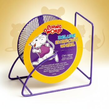 Hamsterhjul-Musehjul deluxe lilla