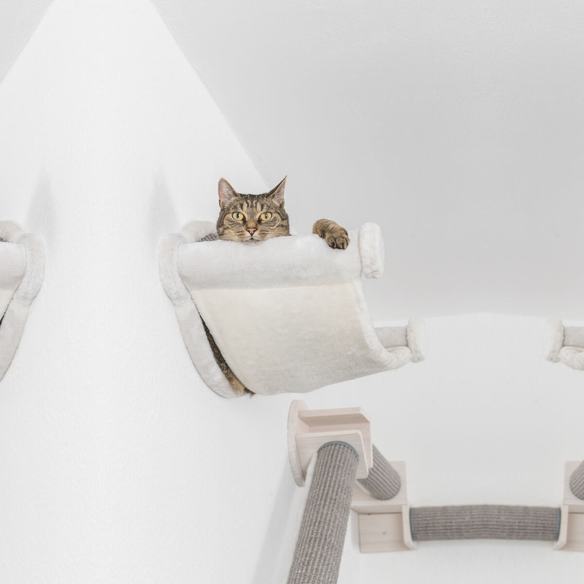 Hengekøye for veggmontering