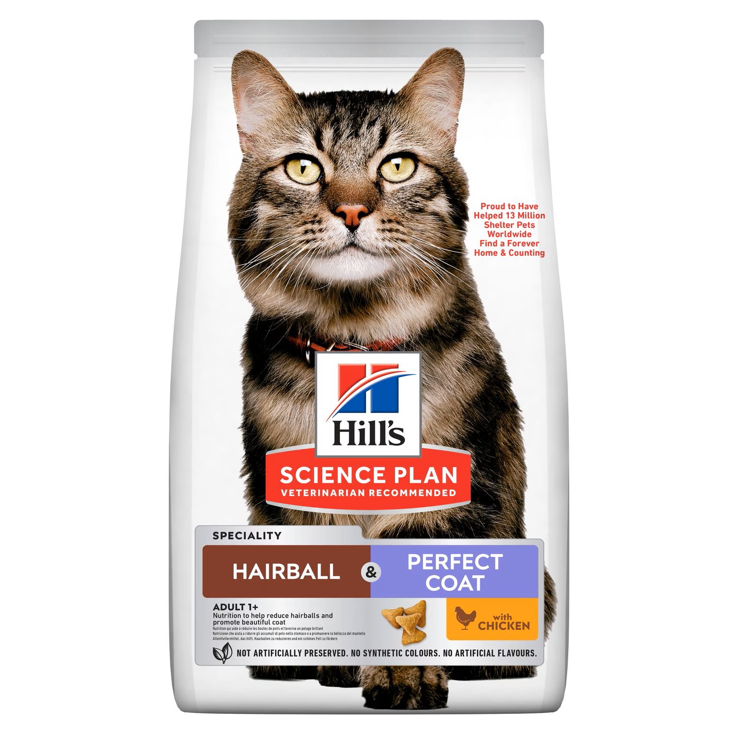 Hill's Adult Hairball-Perfect Coat Chicken