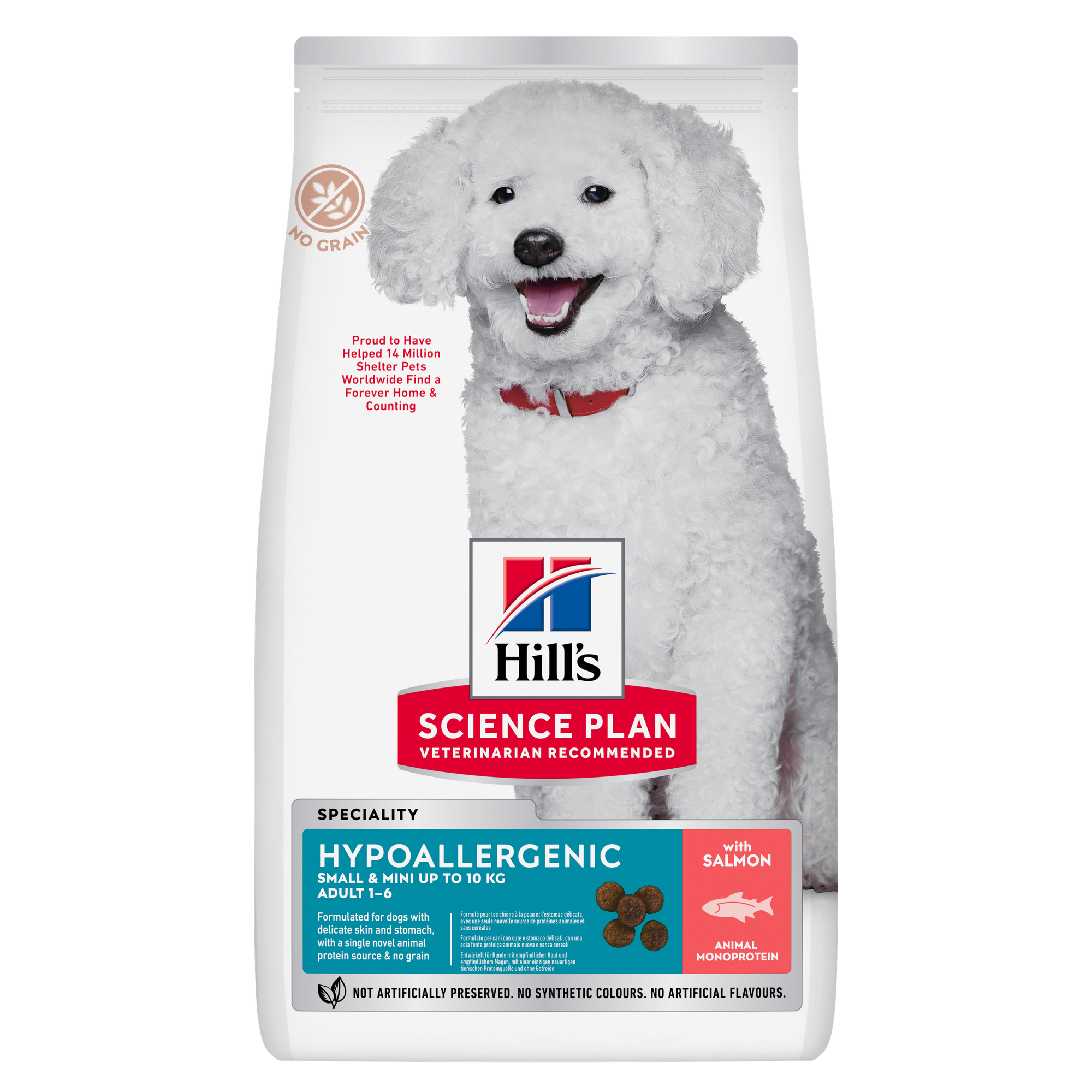 Hills Hypoallergenic Small and Mini Salmon 1.5kg